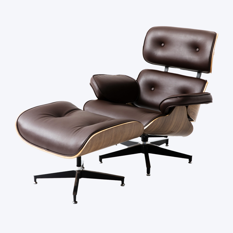 Ghế phòng chờ eames cổ điển ghế salon gỗ và đẩu GK85